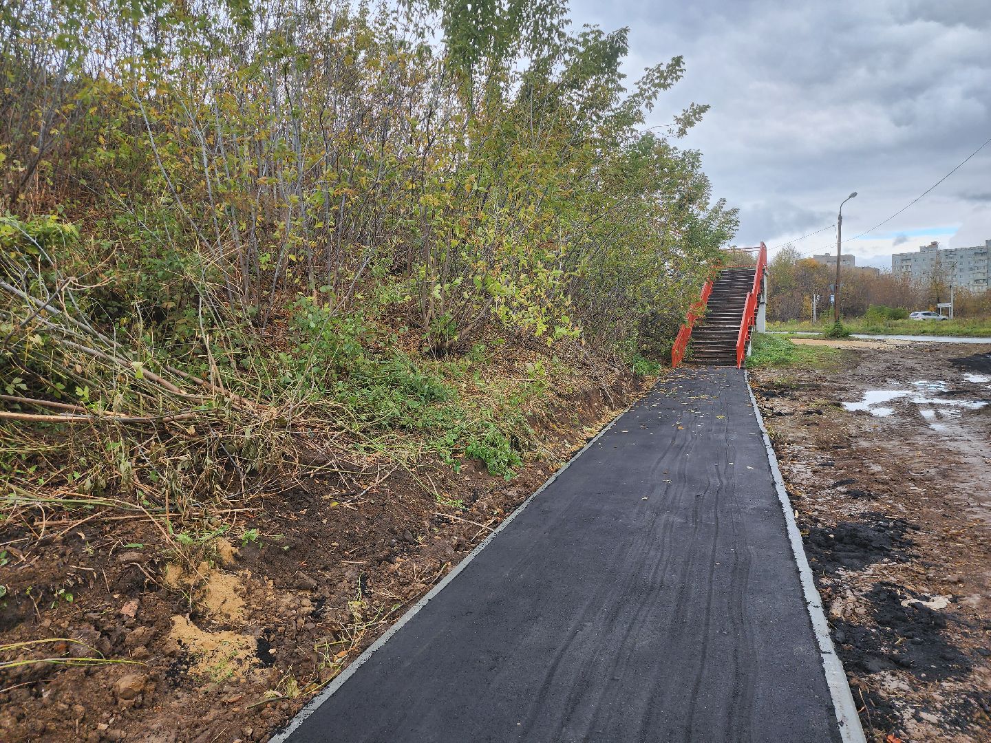 Коломна, дороги, тротуар,