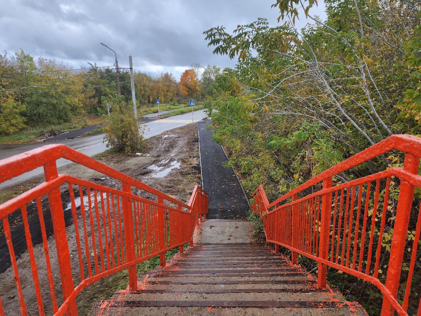 Коломна, дороги, тротуар,
