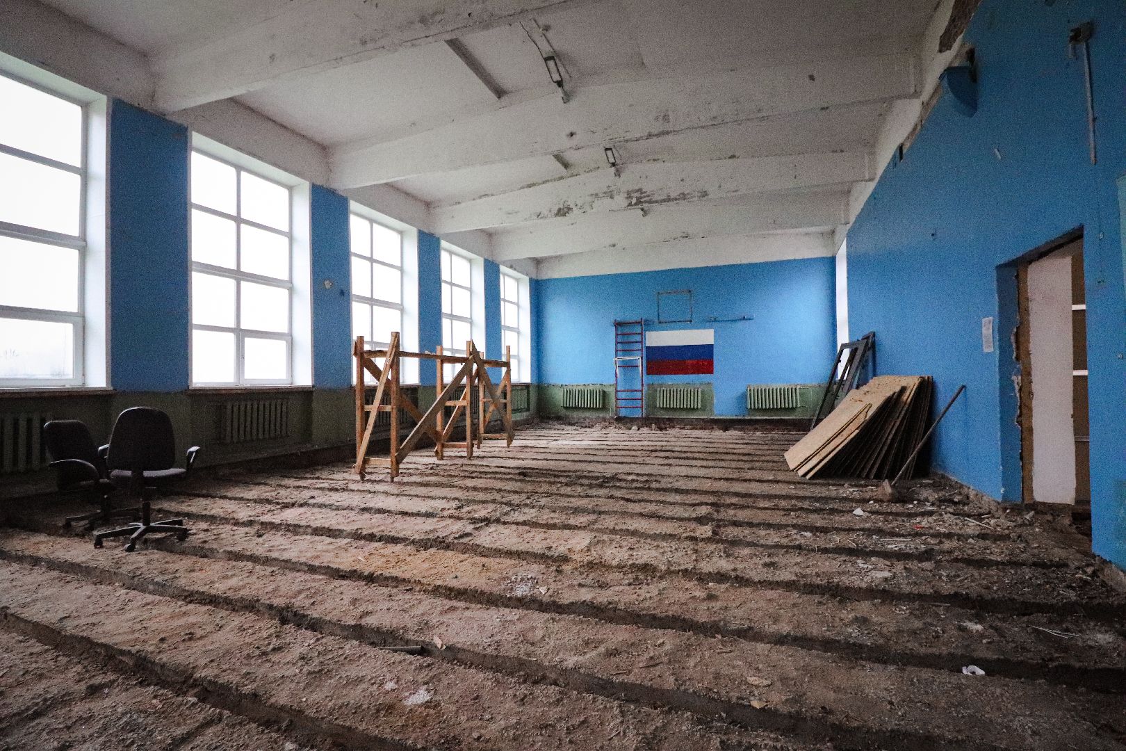 Клин, образование, ремонт школы, строительство,