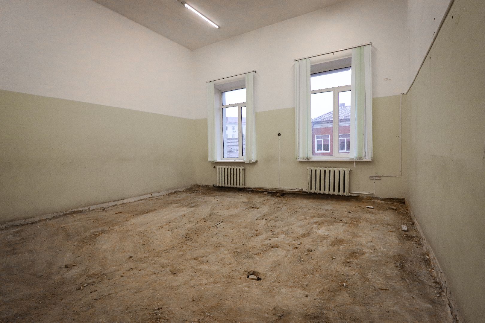 Клин, образование, ремонт школы, строительство,