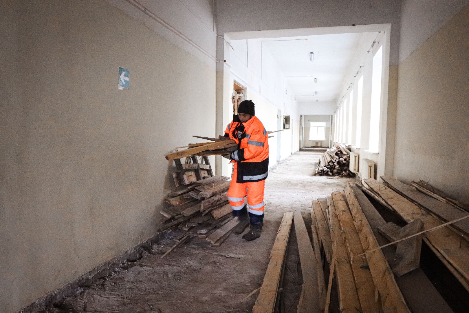 Клин, образование, ремонт школы, строительство,