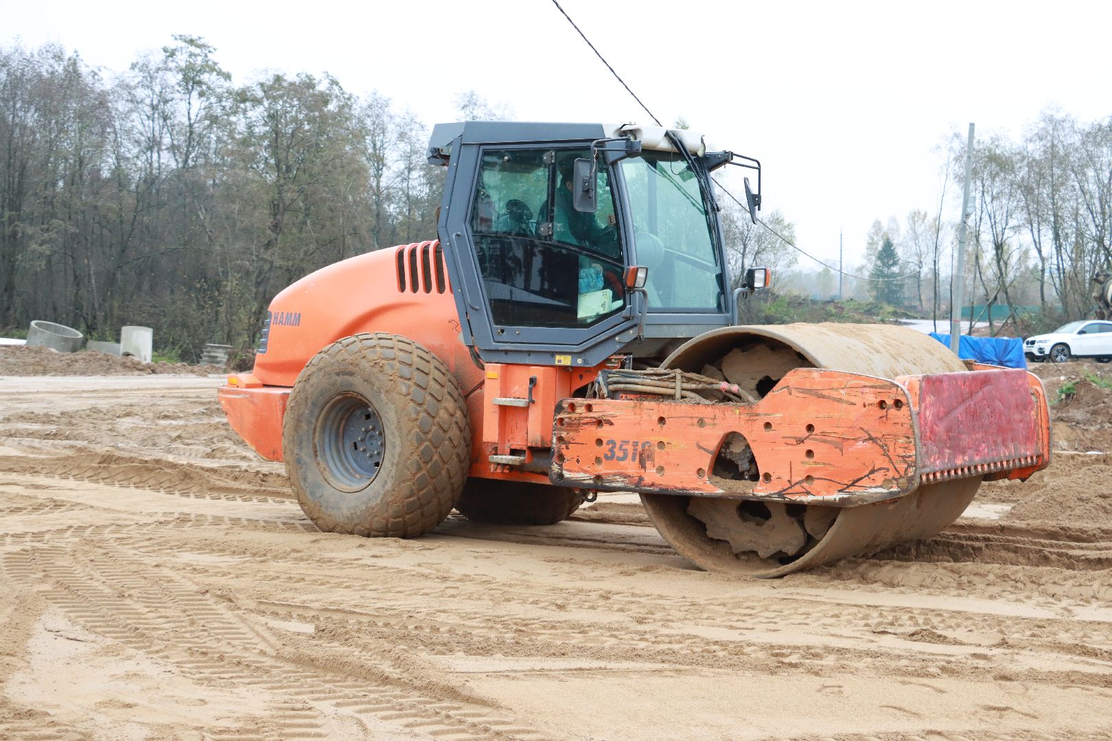 строительство, мост, дорога,