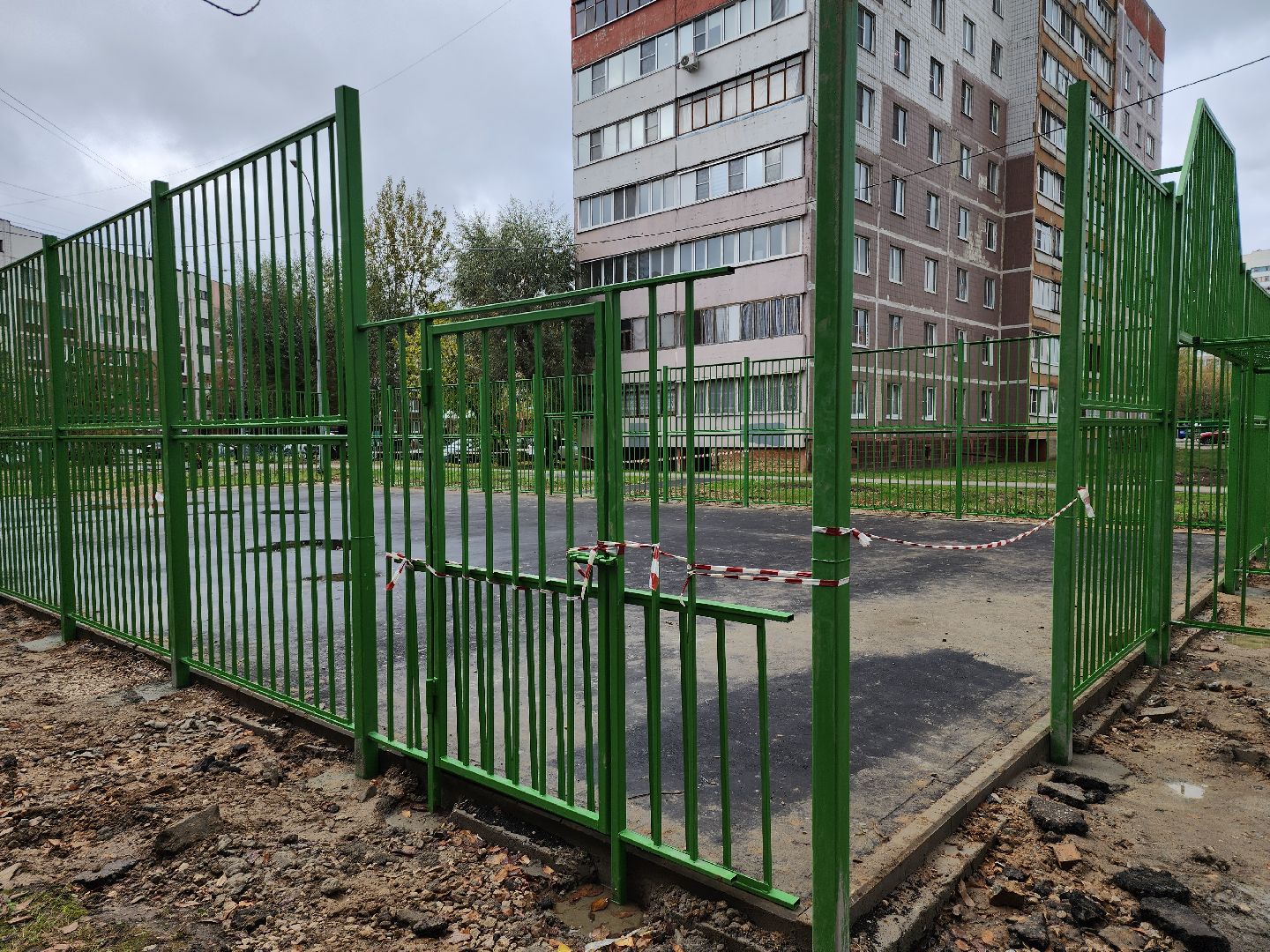 серпухов, подмосковье, новая спортивная площадка, улица Новая, комплексное благоустройство,