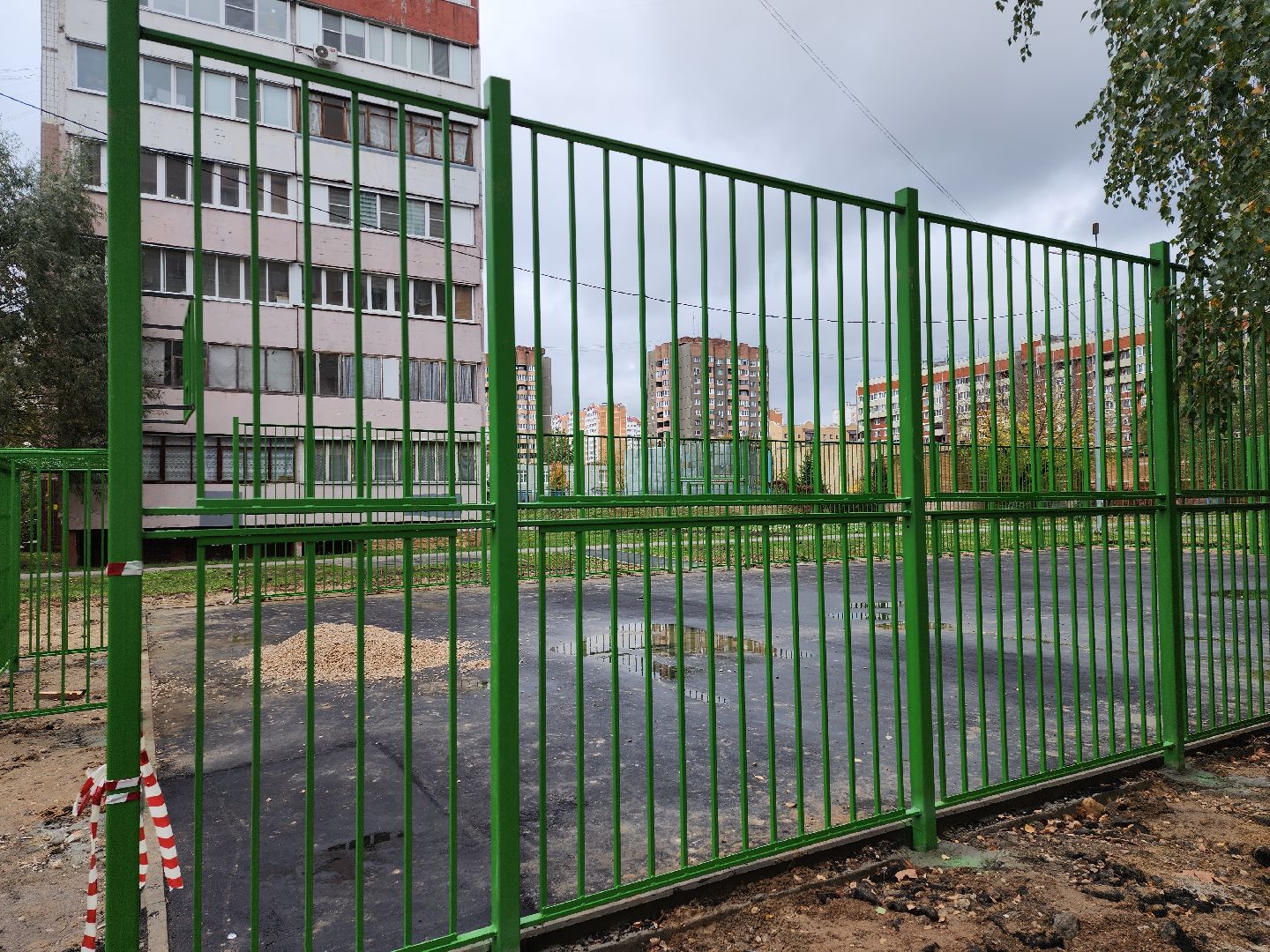 серпухов, подмосковье, новая спортивная площадка, улица Новая, комплексное благоустройство,