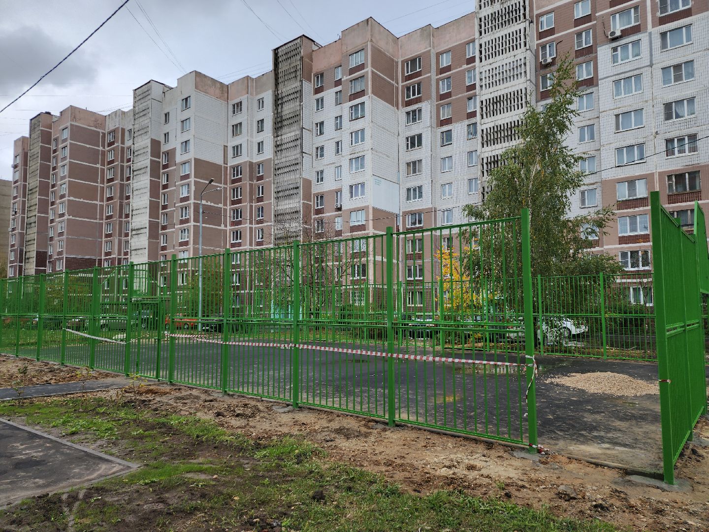 серпухов, подмосковье, новая спортивная площадка, улица Новая, комплексное благоустройство,