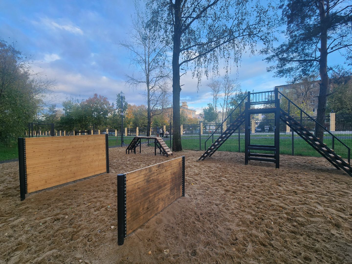 Коломна, площадка для выгула собак, благоустройство, питомцы, собака,