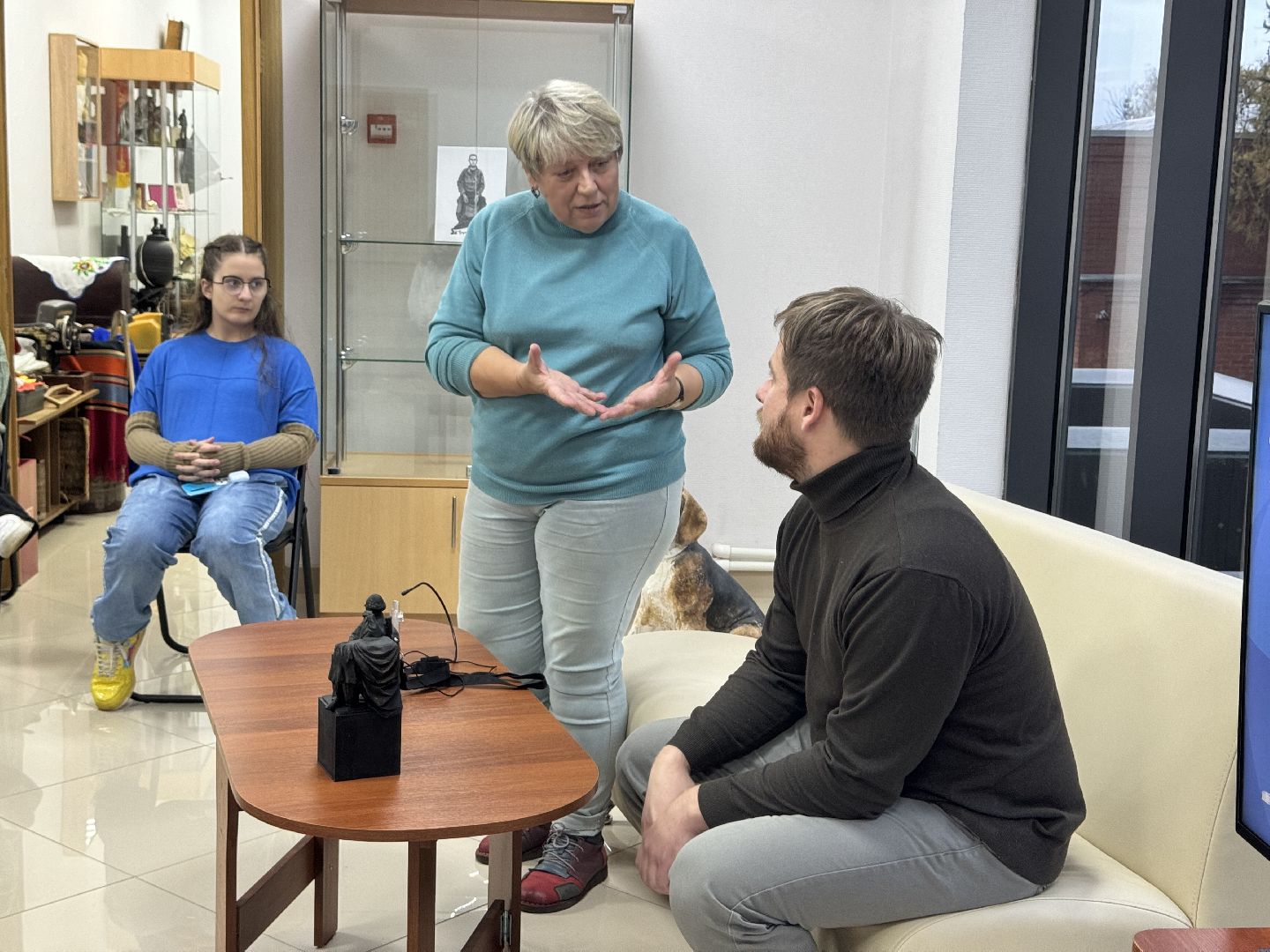 шаховская, выставка, скульптор, музей,