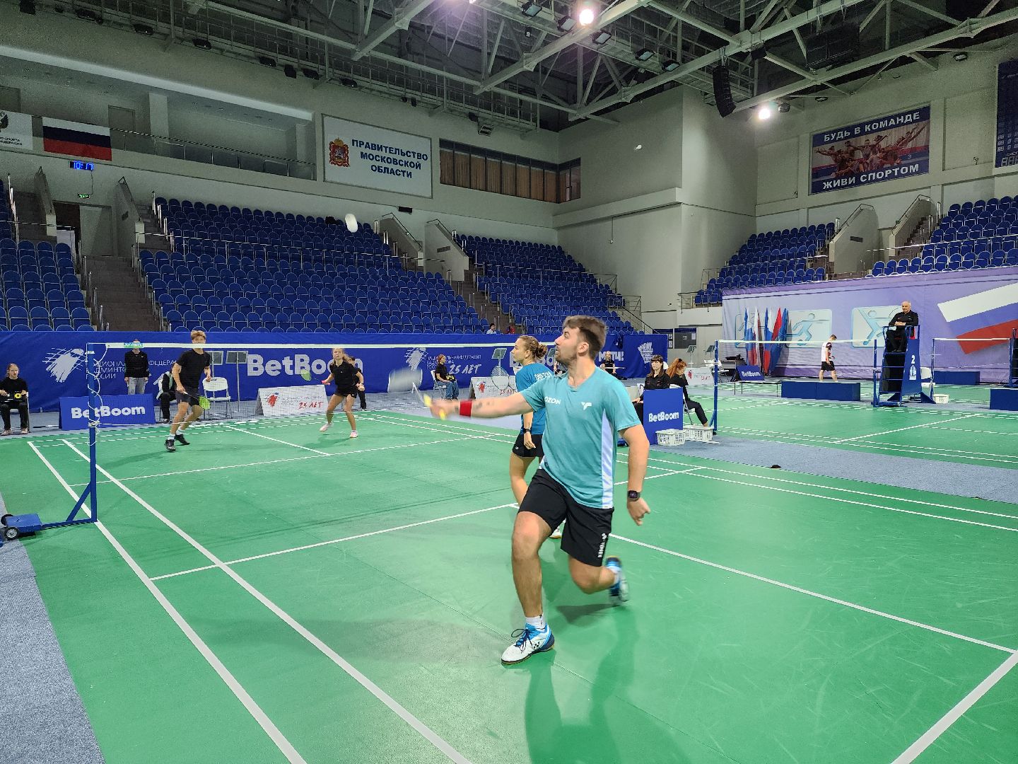 раменское, спорт, чемпионат россии по бадминтону,