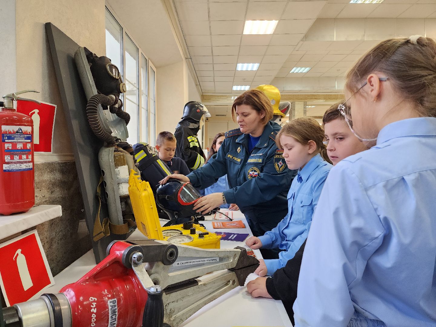 раменское, культура, выставка снаряжения пожарных-спасателей, образование,