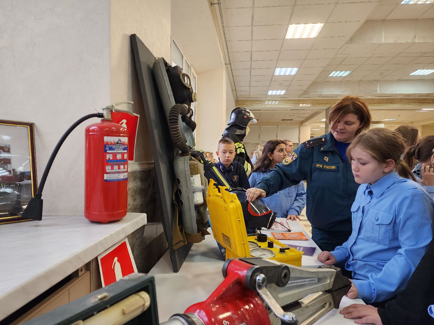 раменское, культура, выставка снаряжения пожарных-спасателей, образование,