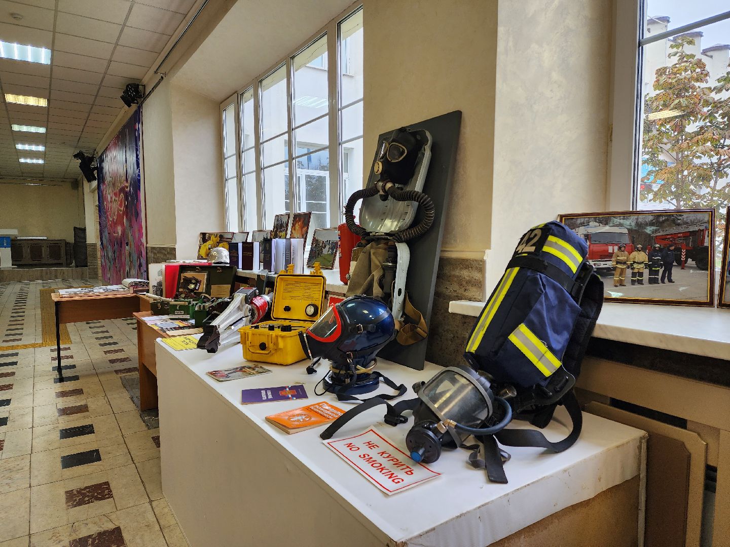 раменское, культура, выставка снаряжения пожарных-спасателей, образование,