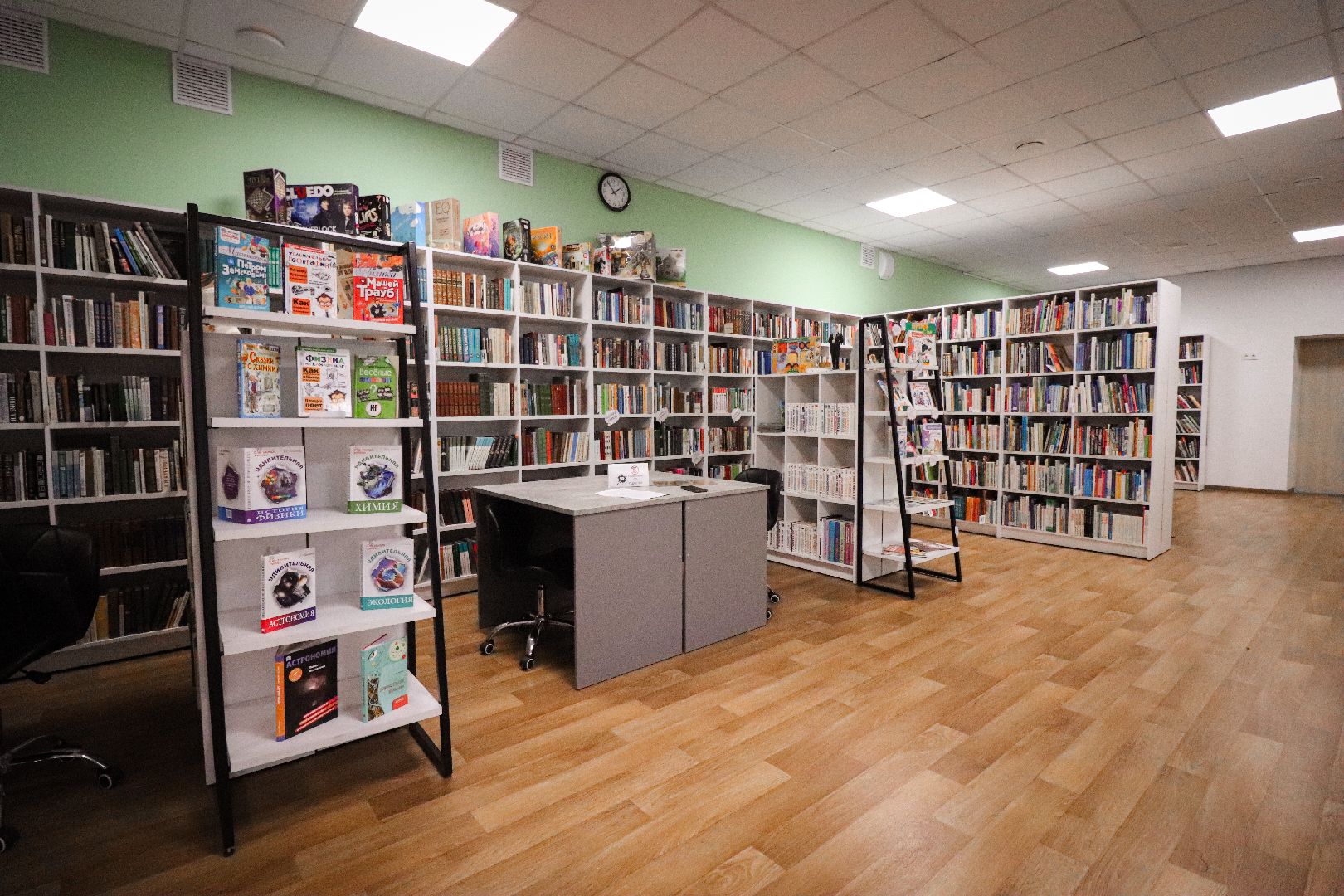 Клин, общество, образование, библиотеки, Подмосковье,