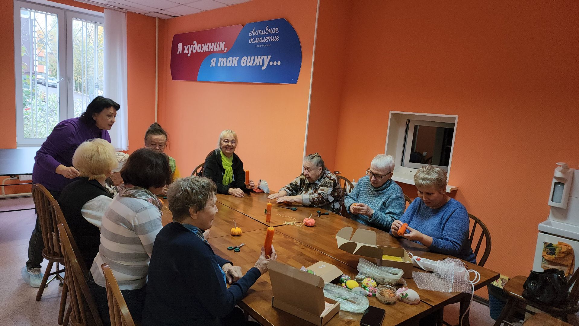 Осенние поделки, Рукоделие, активное долголетие, лобня,