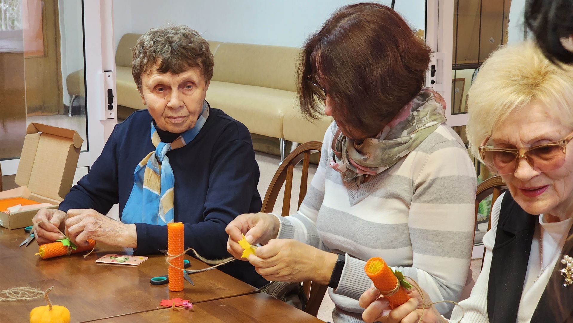 Осенние поделки, Рукоделие, активное долголетие, лобня,