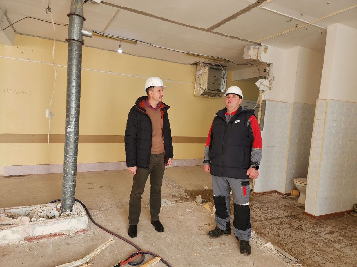 можайск, можайский городской округ, подмосковье, капитальный ремонт медучреждения, капремонт, стационар перезагрузка, демонтажные работы, медицина, здравоохранение подмосковья,