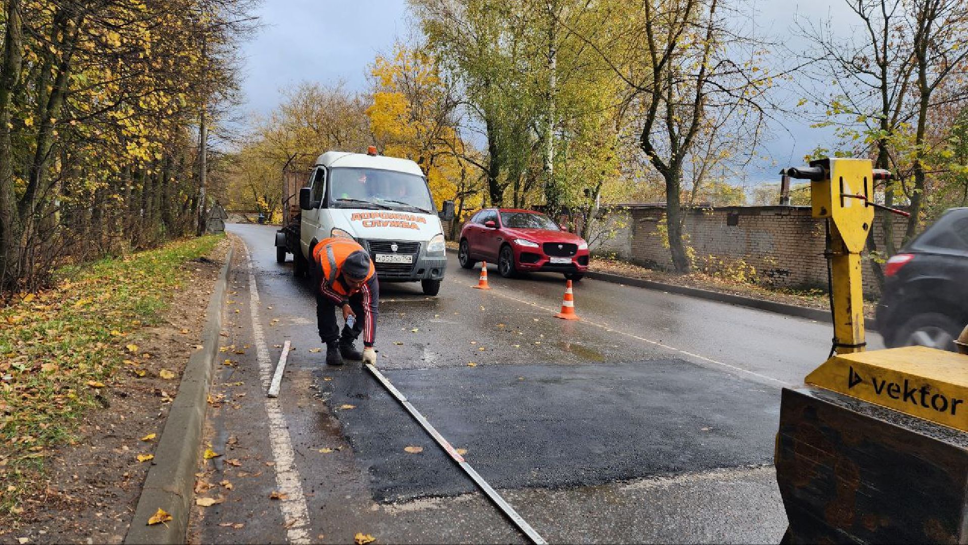 ремонт автомобильных дорог, дорога, асфальтирование, ямочный ремонт,