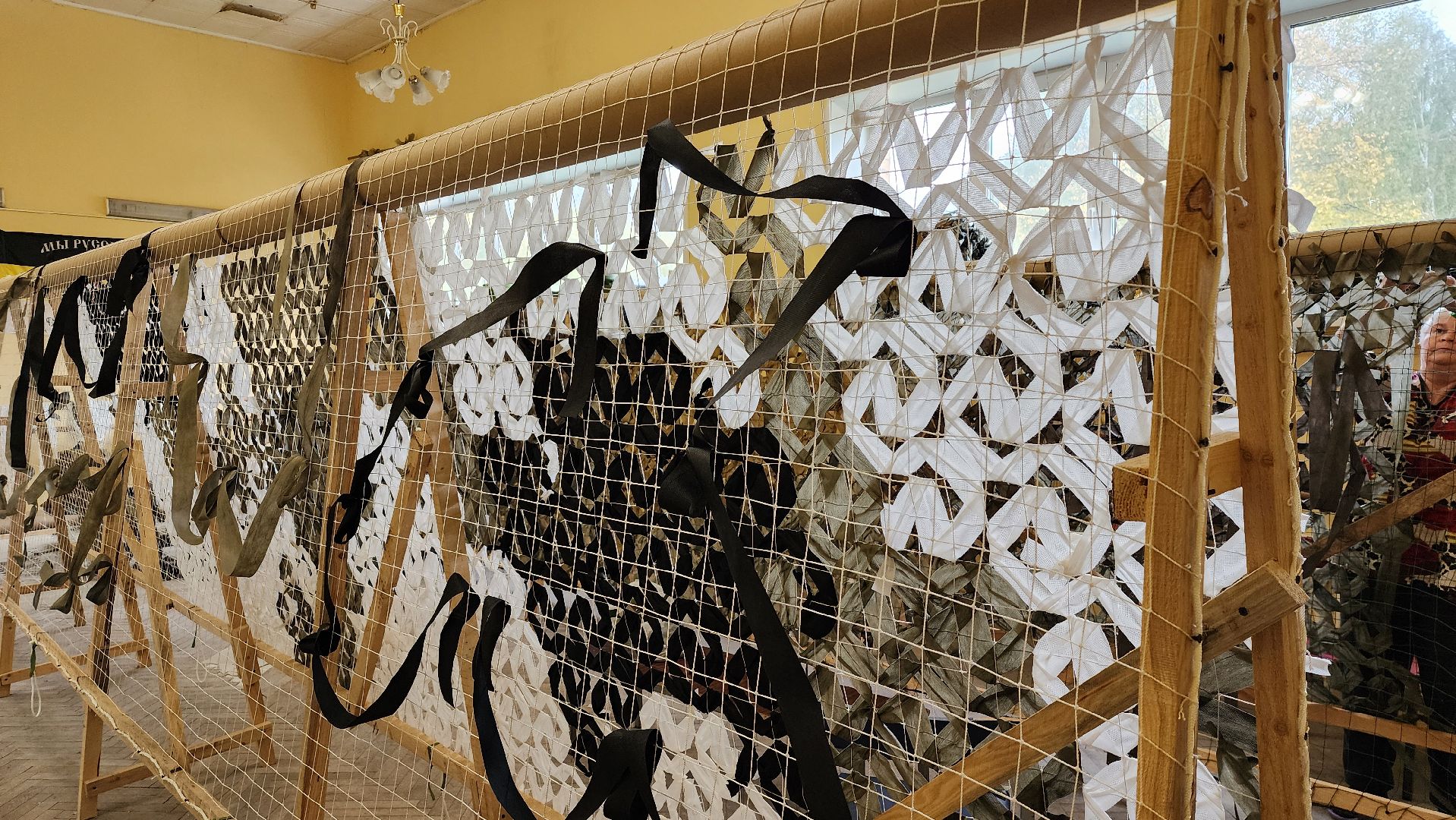 волонтеры, маскировочные сети, спецоперация, Старая Купавна, Богородский городской округ,