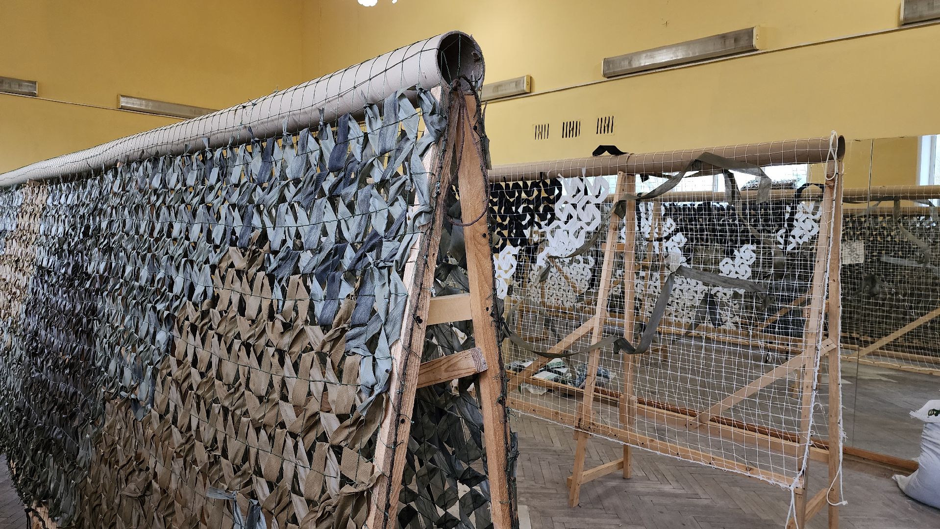 волонтеры, маскировочные сети, спецоперация, Старая Купавна, Богородский городской округ,