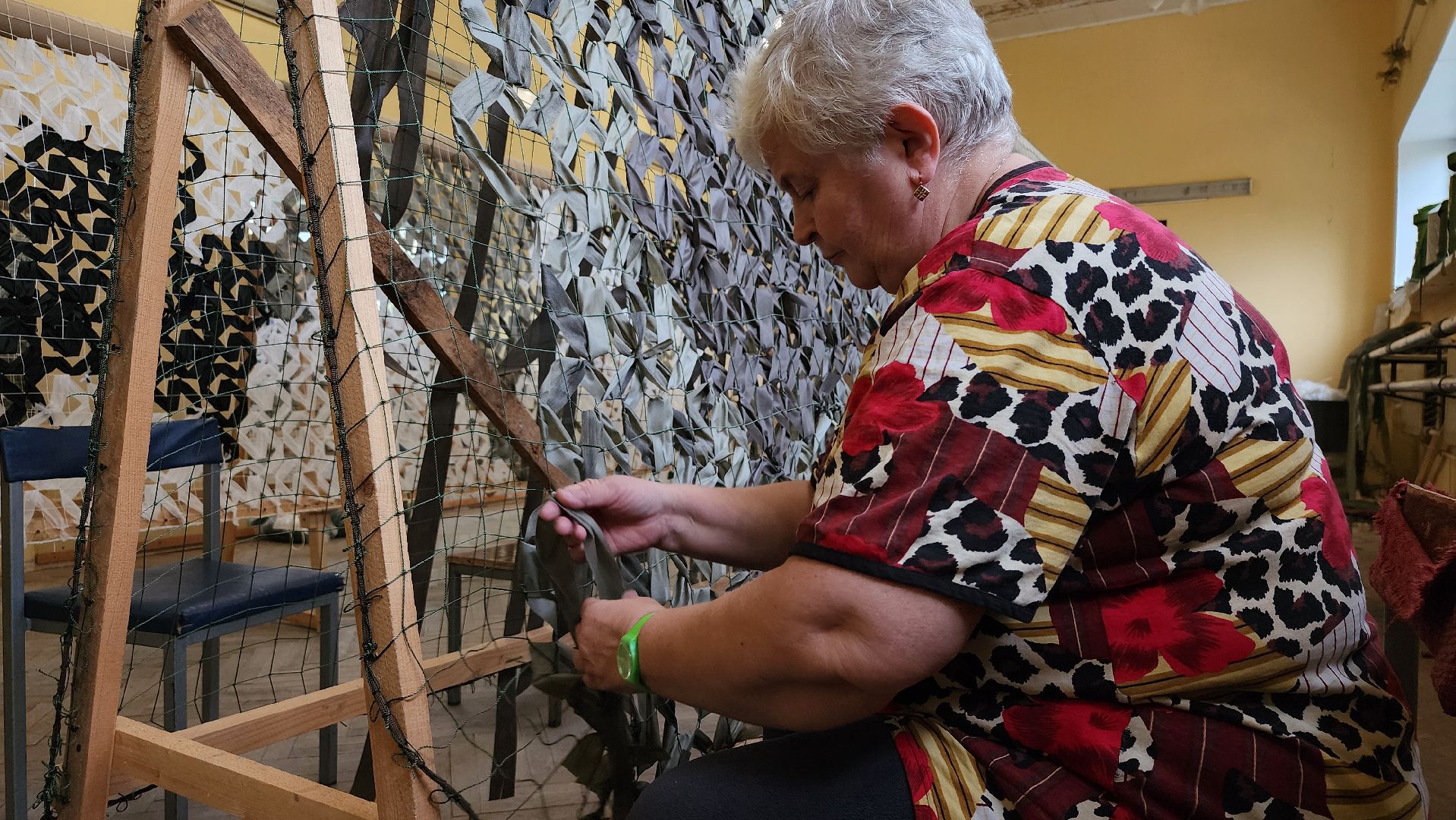 волонтеры, маскировочные сети, спецоперация, Старая Купавна, Богородский городской округ,