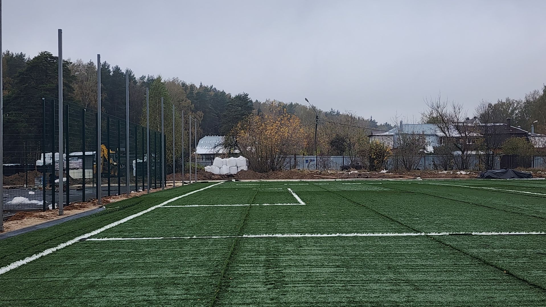 строительство, спорт, стадион, Лосино-Петровский,