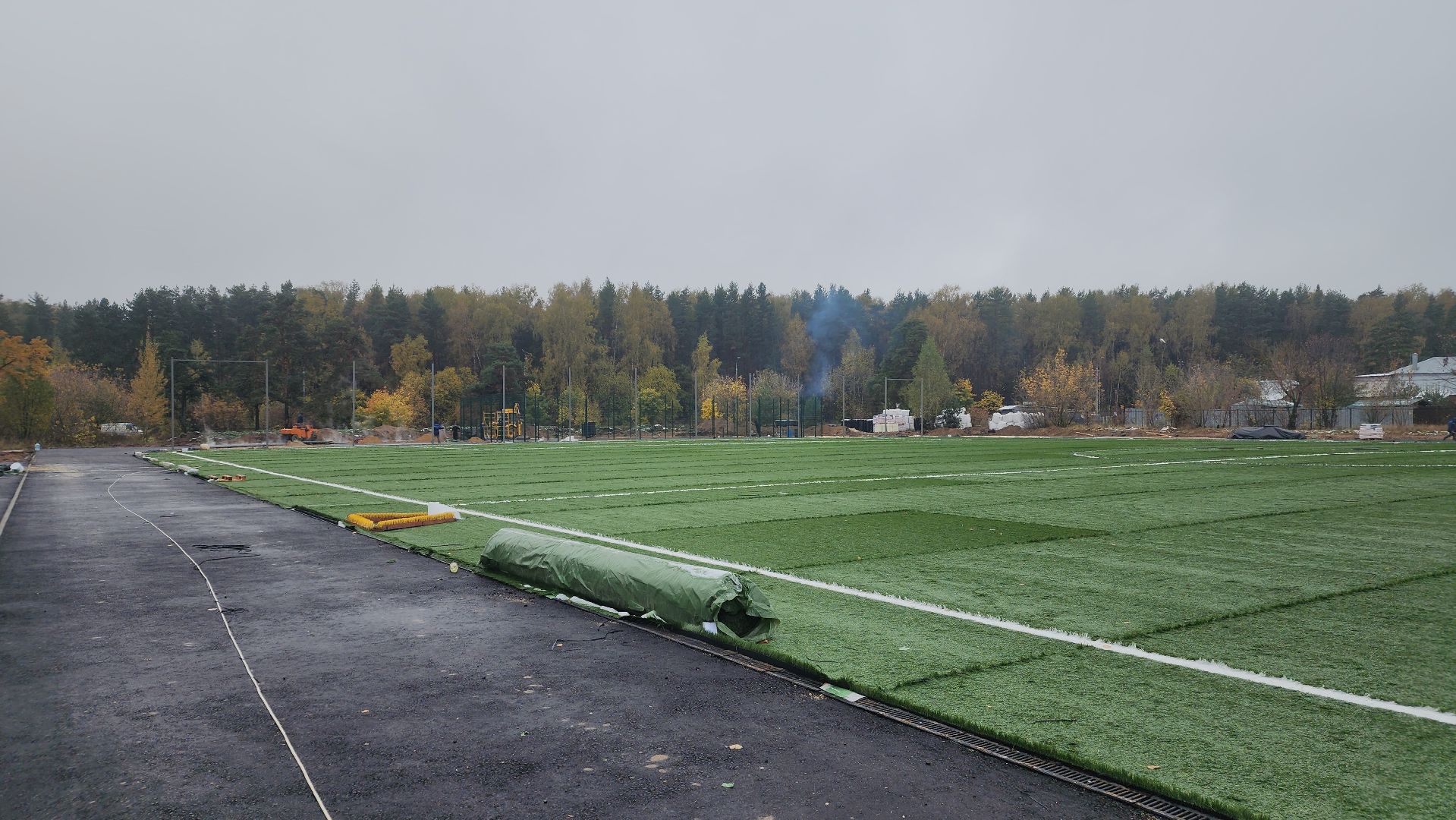 строительство, спорт, стадион, Лосино-Петровский,