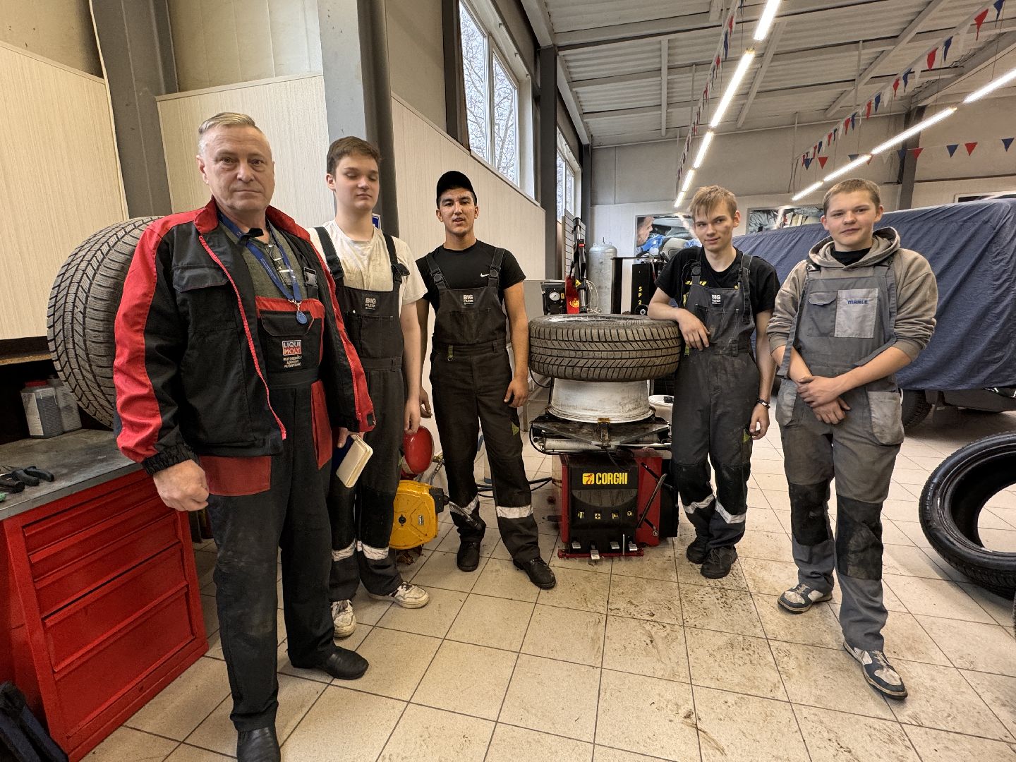 Волин, Обучение молодых специалистов, Автотехобслуживание, Рабочие профессии,