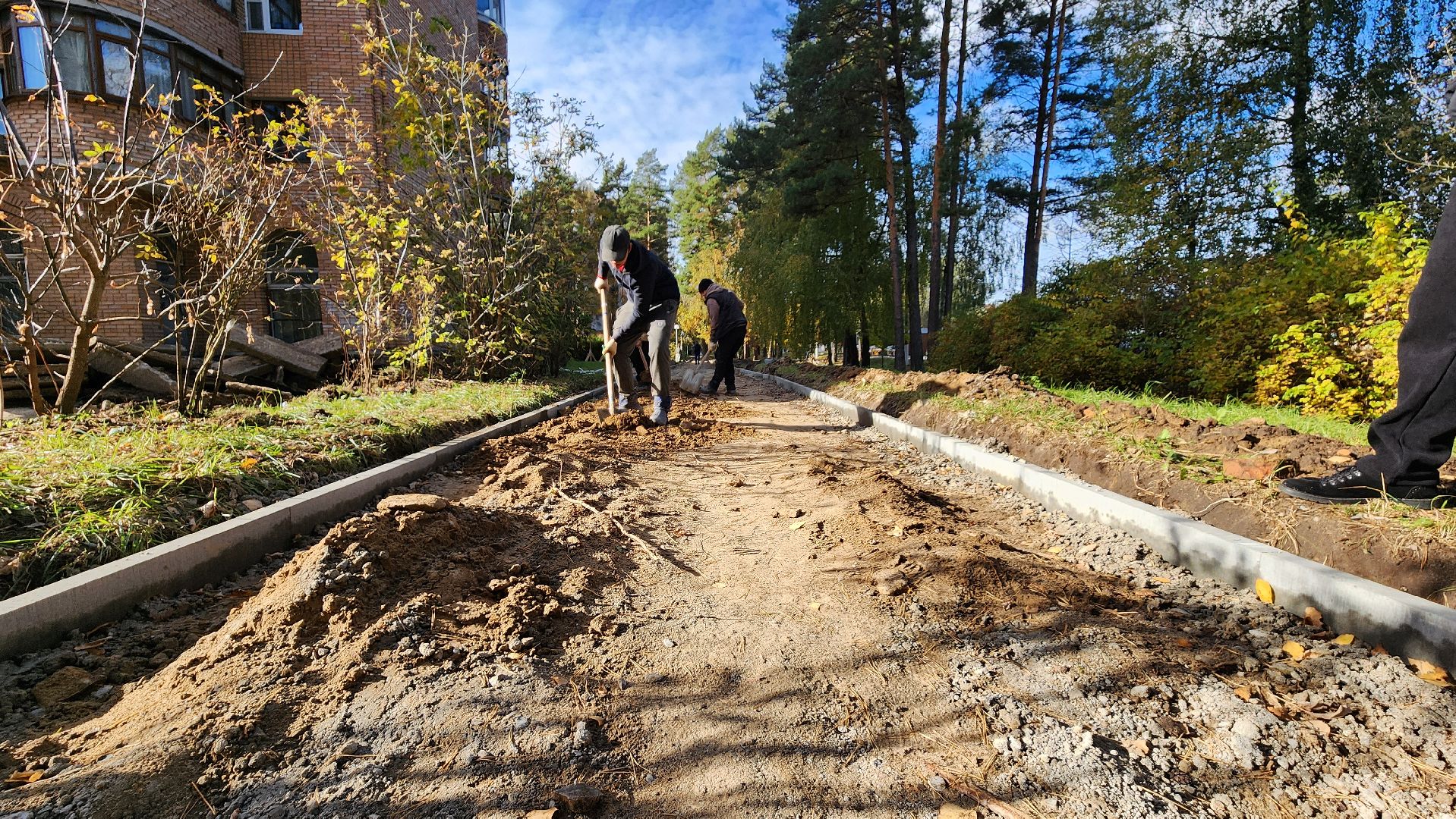 протвино, серпухов, благоустройство, пешеходная дорожка, работы,