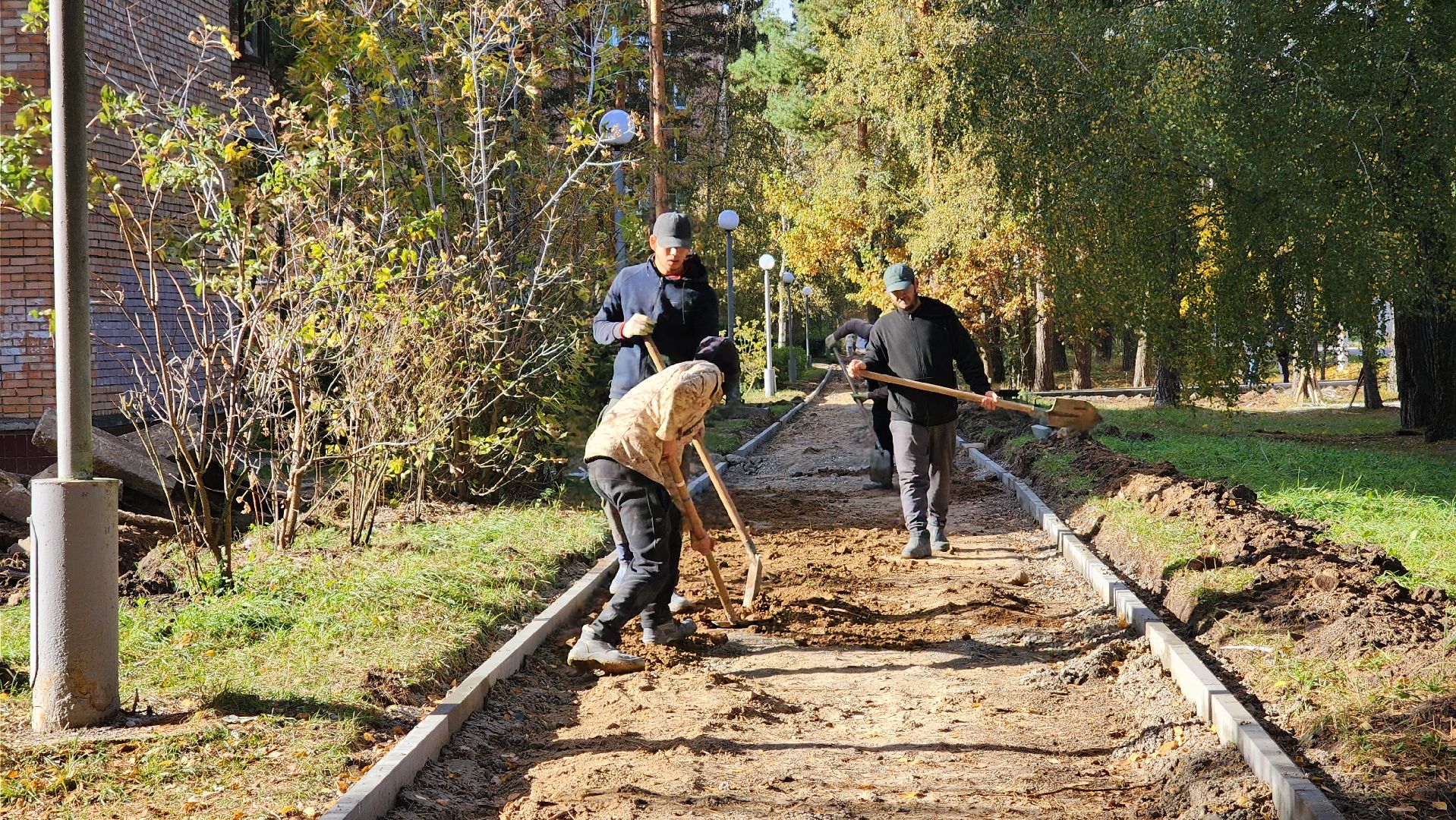 протвино, серпухов, благоустройство, пешеходная дорожка, работы,