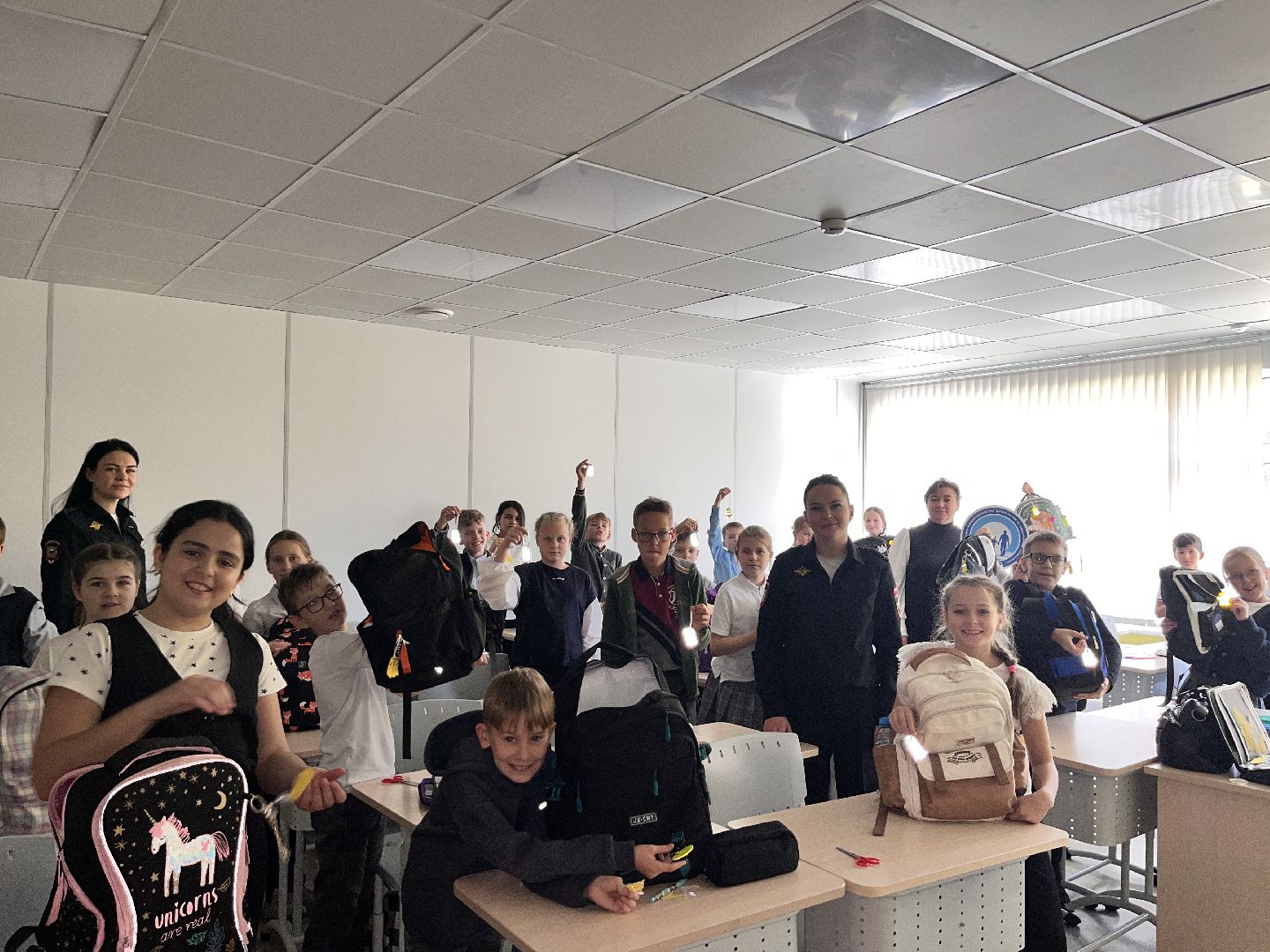 гибдд, госавтоинспекция, мастер класс, световозвращатели,