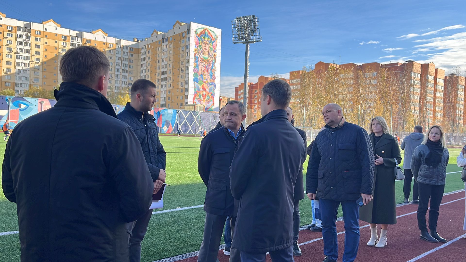 реконструкция, реконструкция стадиона,стадион орион,