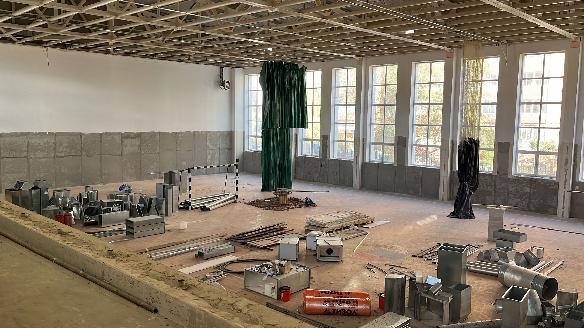 реконструкция, реконструкция стадиона,стадион орион,