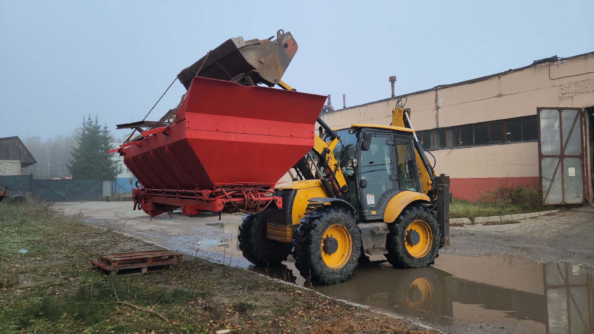 черноголовка, зимний период, Коммунальные службы, снегоуборочная техника,