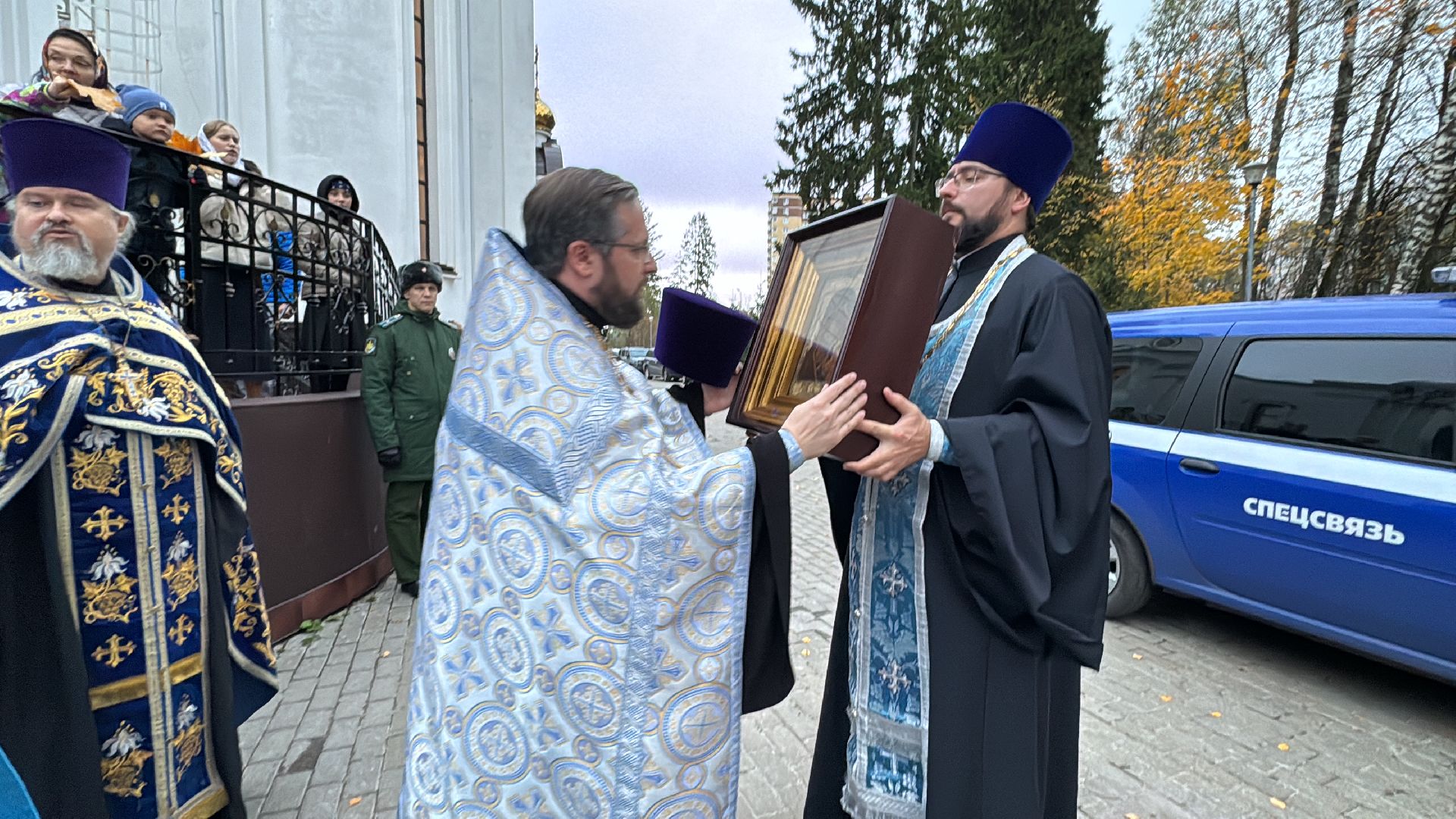 икона казанской божьей матери, Молебен о Победе, Краснознаменск,