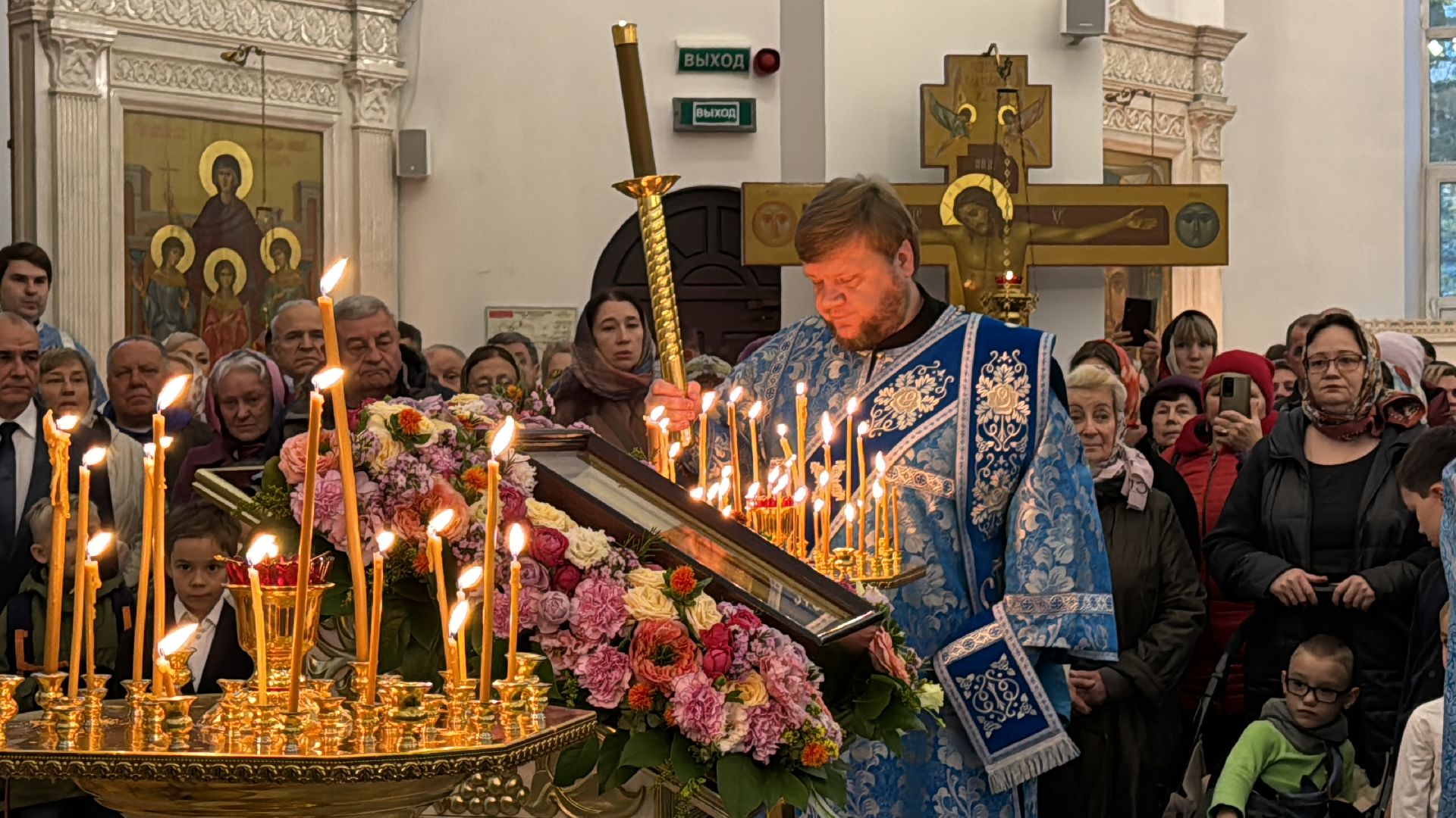 икона казанской божьей матери, Молебен о Победе, Краснознаменск,