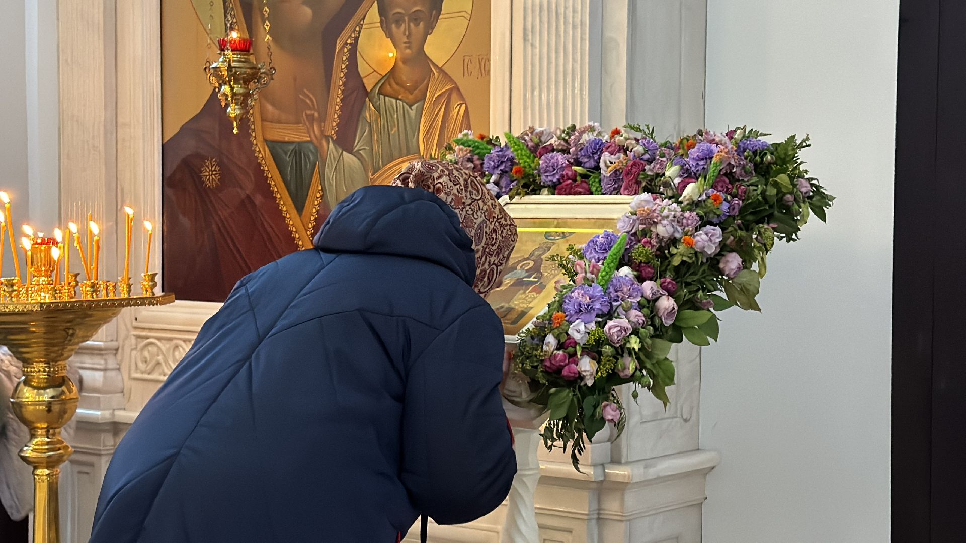 икона казанской божьей матери, Молебен о Победе, Краснознаменск,