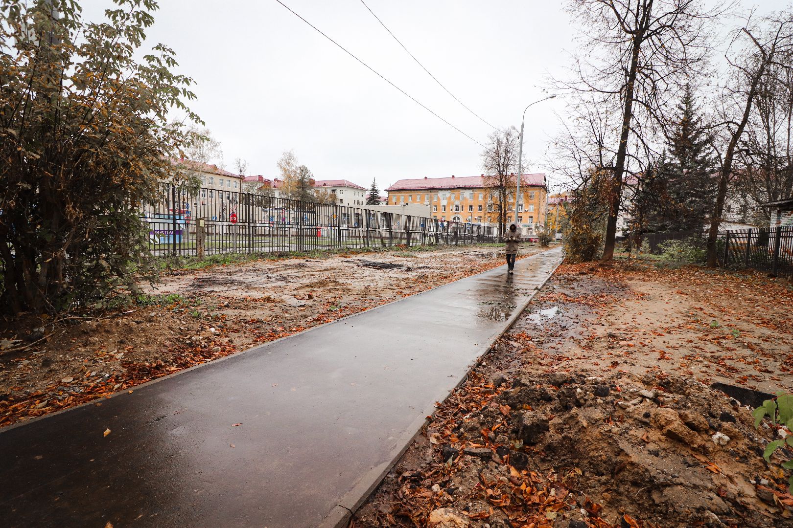 Клин, общество, пешеходные дорожки, благоустройство,