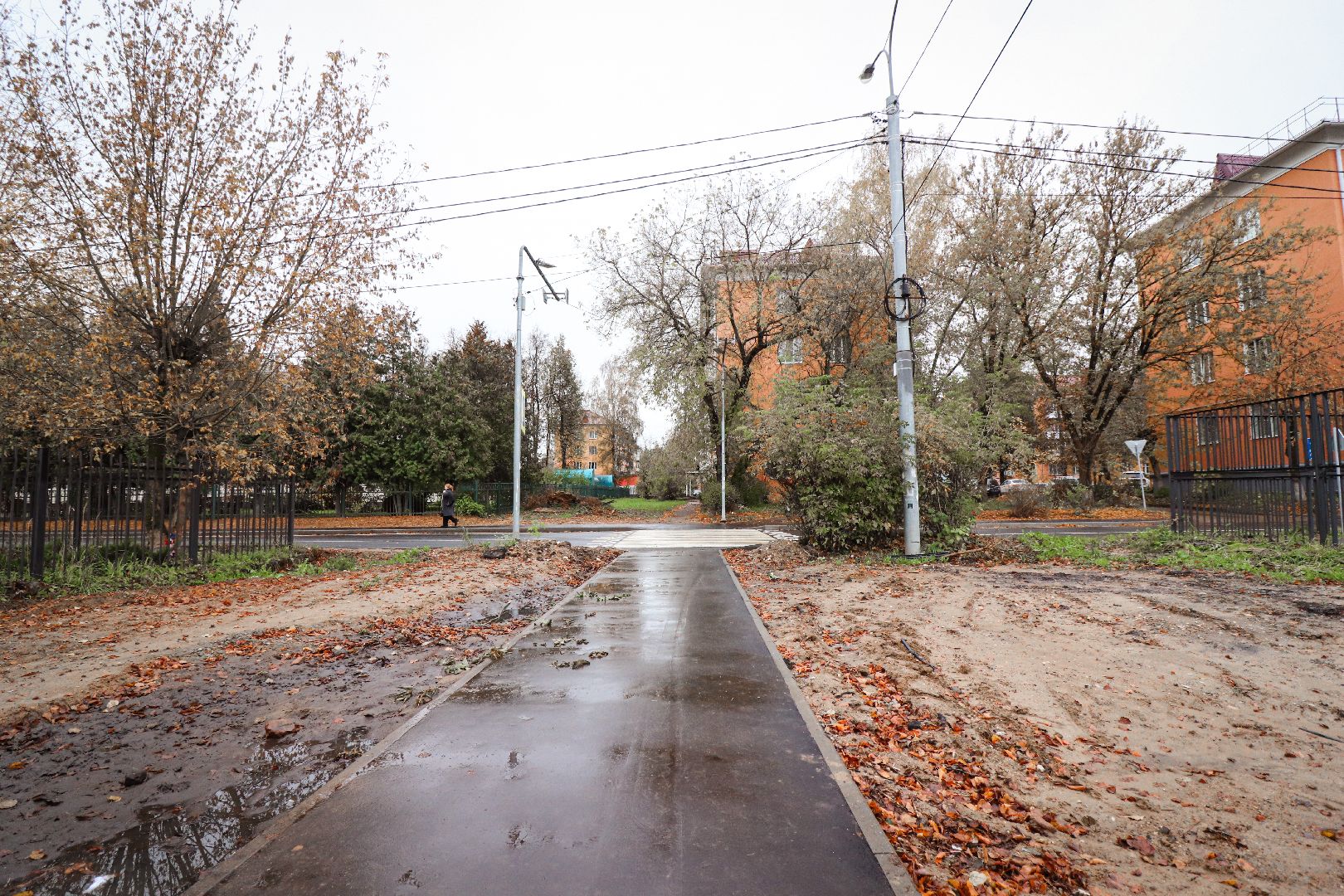 Клин, общество, пешеходные дорожки, благоустройство,