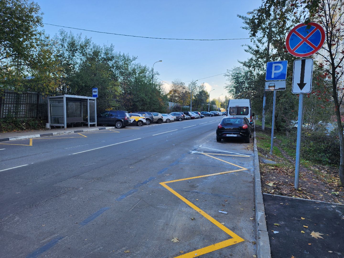 одинцово, парковка, разметка, правила дорожного движения,