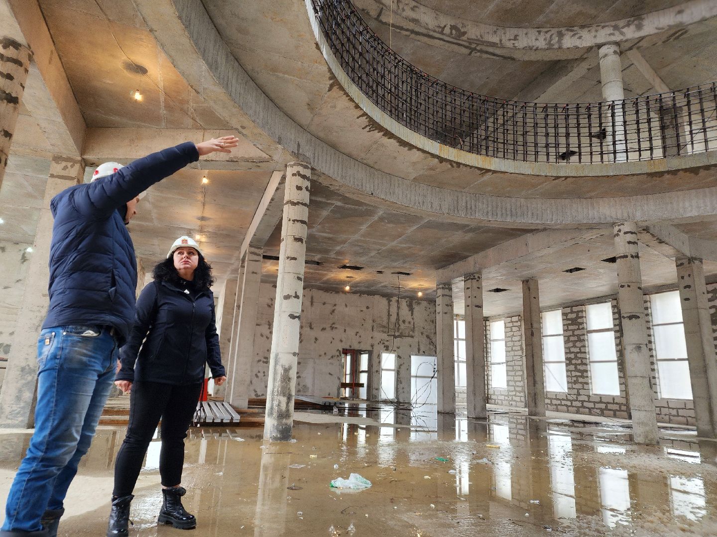 Чехов, улица Мира, детская поликлиника, строительство, монолитные работы, нацпроект здравоохранение, минстрой мо,