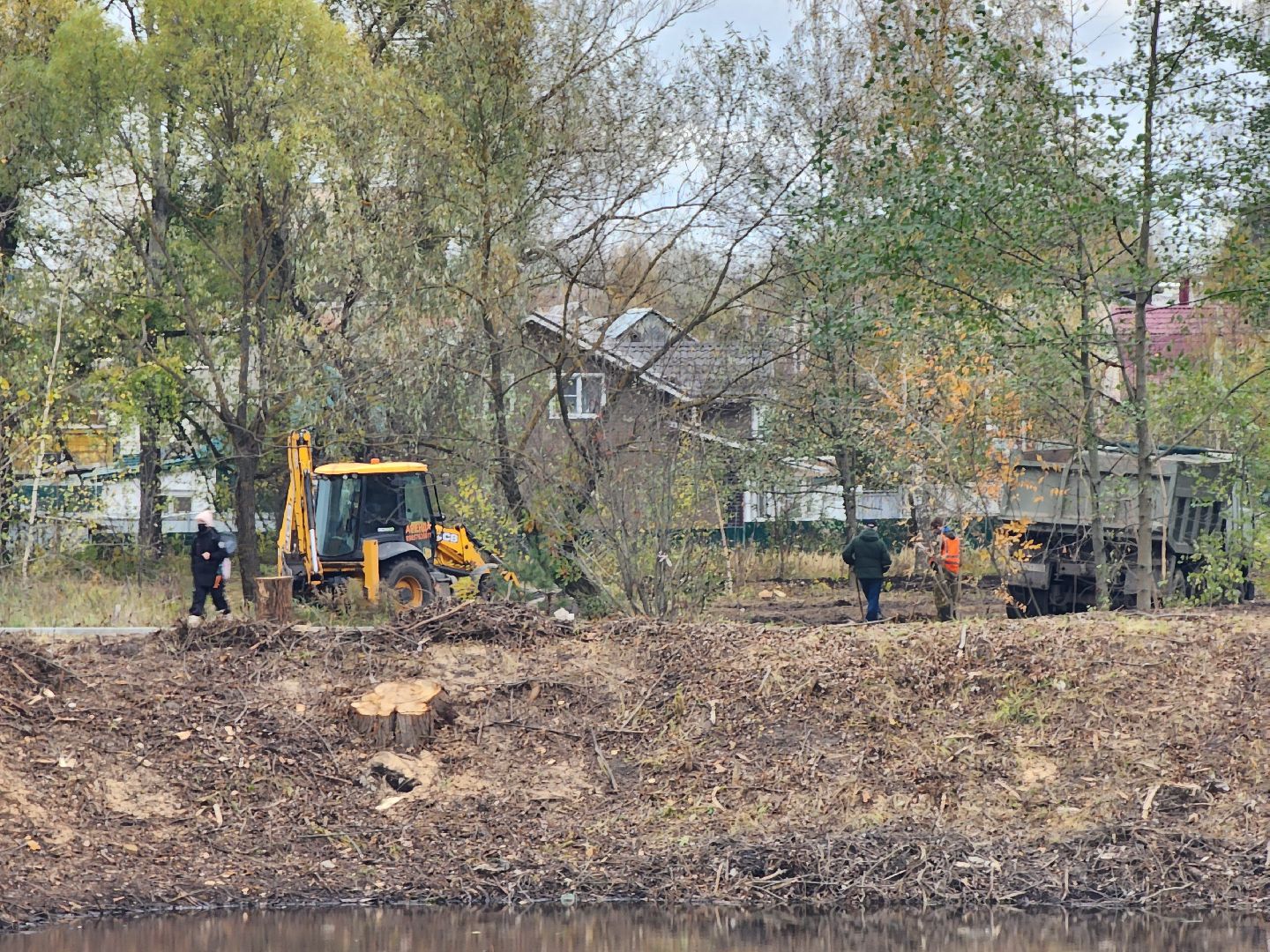 Коломна, благоустройство, очистка водоемов, пруды,