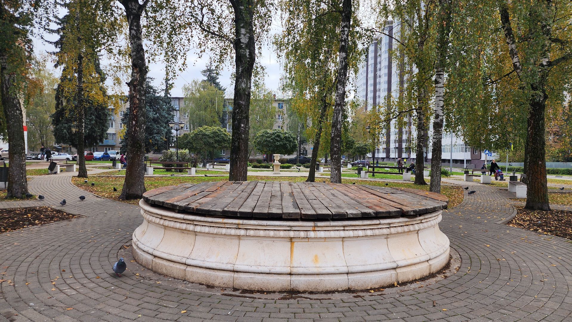 консервация фонтанов, сезон фонтанов, коммунальные службы, Старая Купавна,