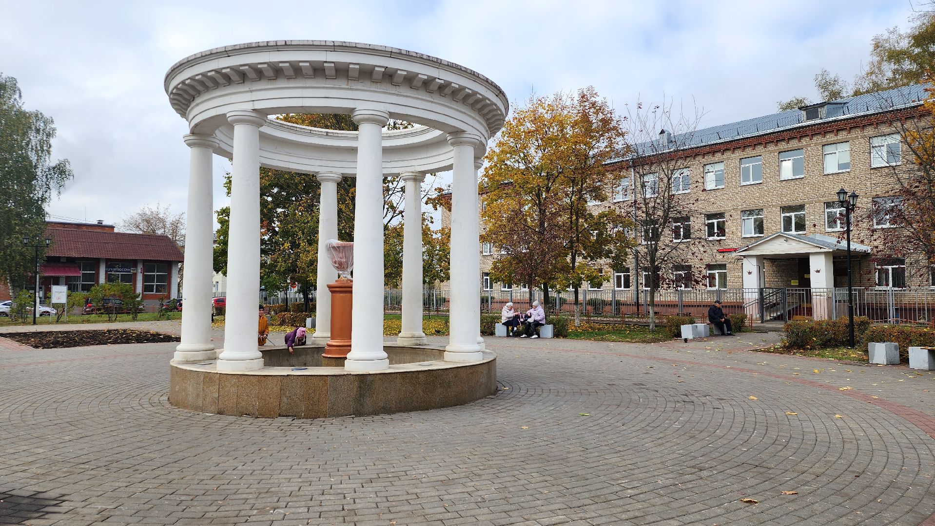 консервация фонтанов, сезон фонтанов, коммунальные службы, Старая Купавна,