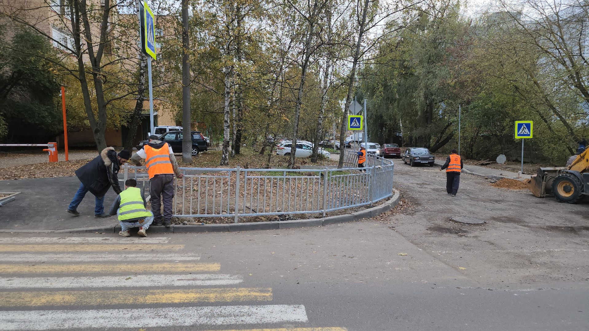 долгопрудный, Бригантина, пешеходные дорожки, забор, ремонт,