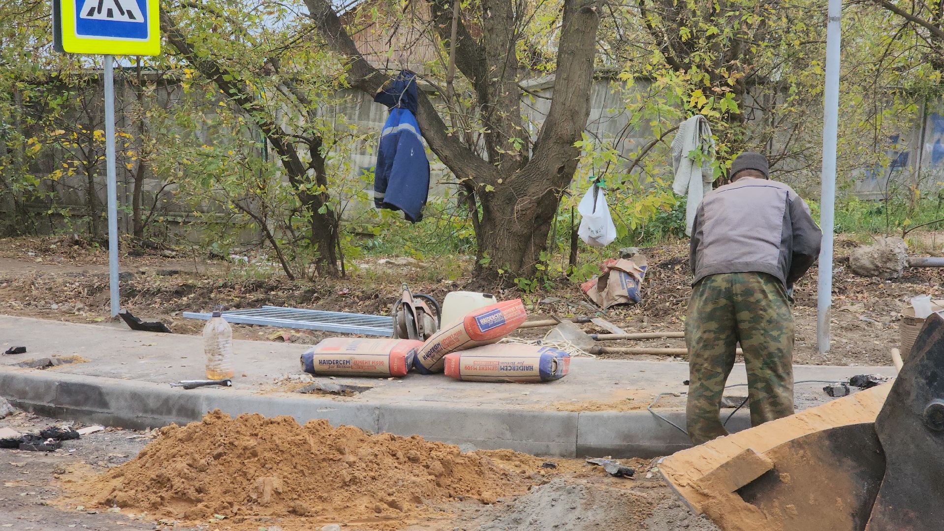 долгопрудный, Бригантина, пешеходные дорожки, забор, ремонт,