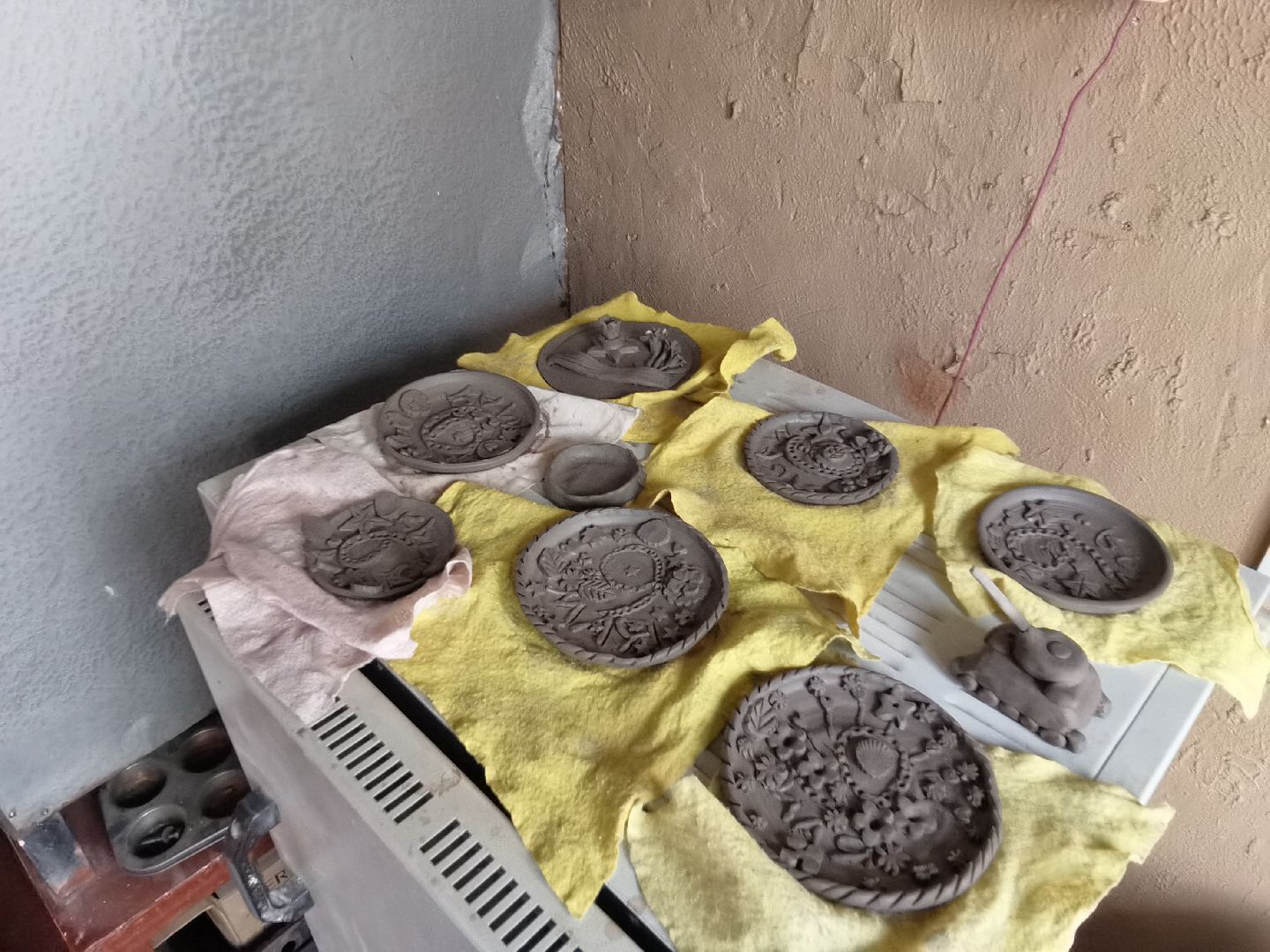 Балашиха, Центр искусств и ремёсел, гончарная мастерская, декоративная роспись, пасхальные корзинки, глиняные яйца, керамика, Пасха