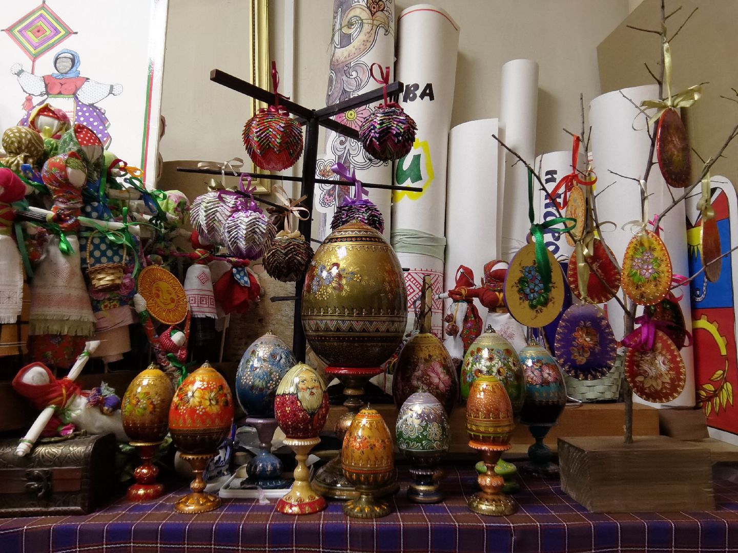 Балашиха, Центр искусств и ремёсел, гончарная мастерская, декоративная роспись, пасхальные корзинки, глиняные яйца, керамика, Пасха