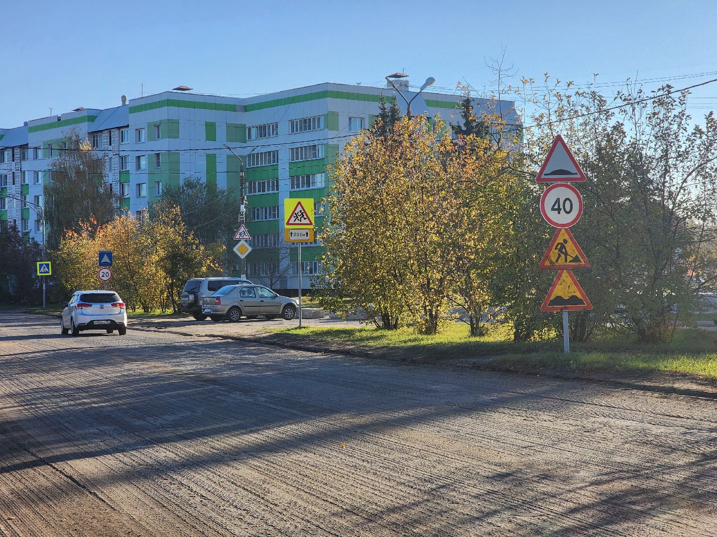 Коломна, дорожный ремонт, дорога,