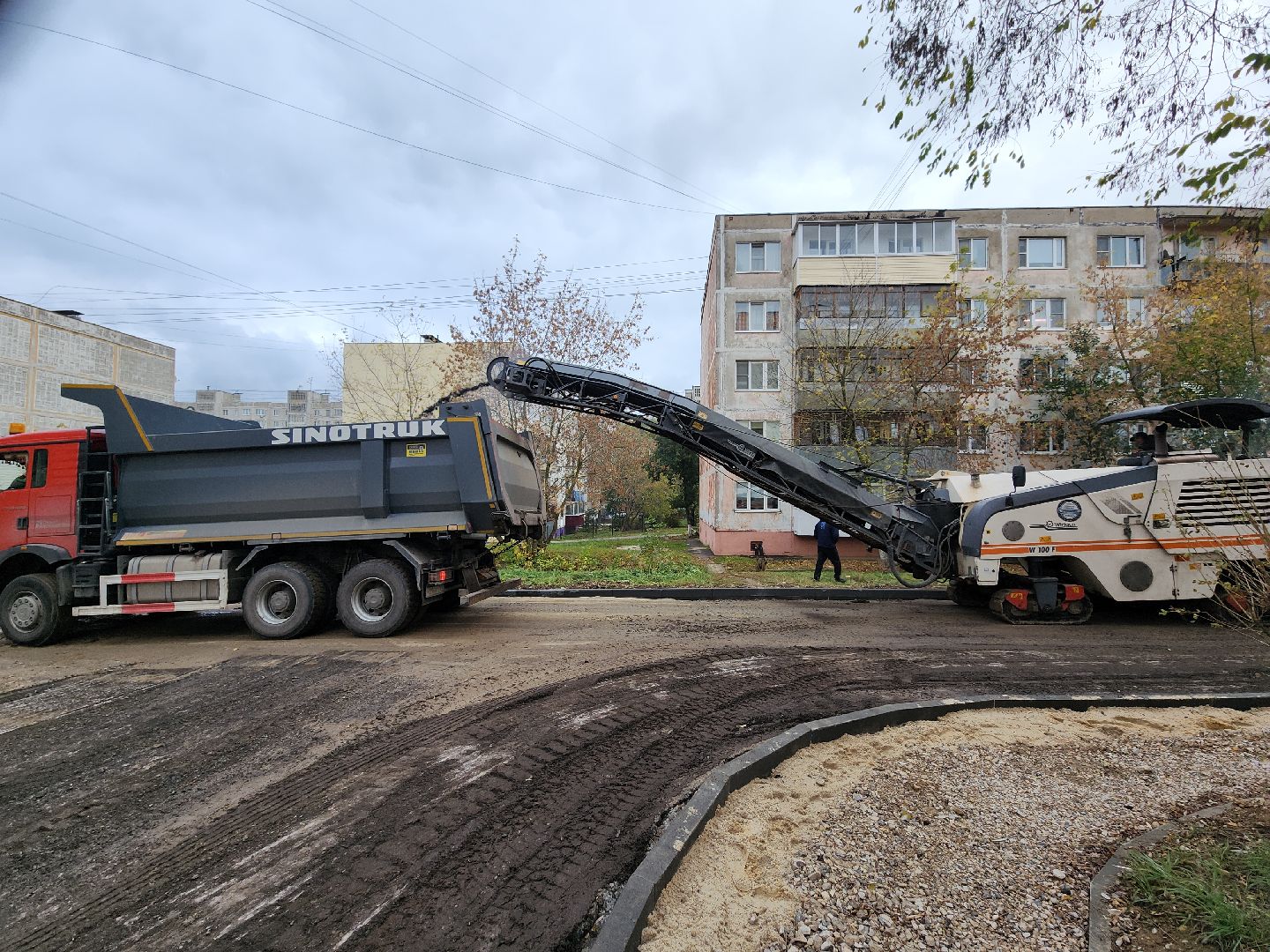 серпухов, подмосковье, комплексное благоустройство двора,