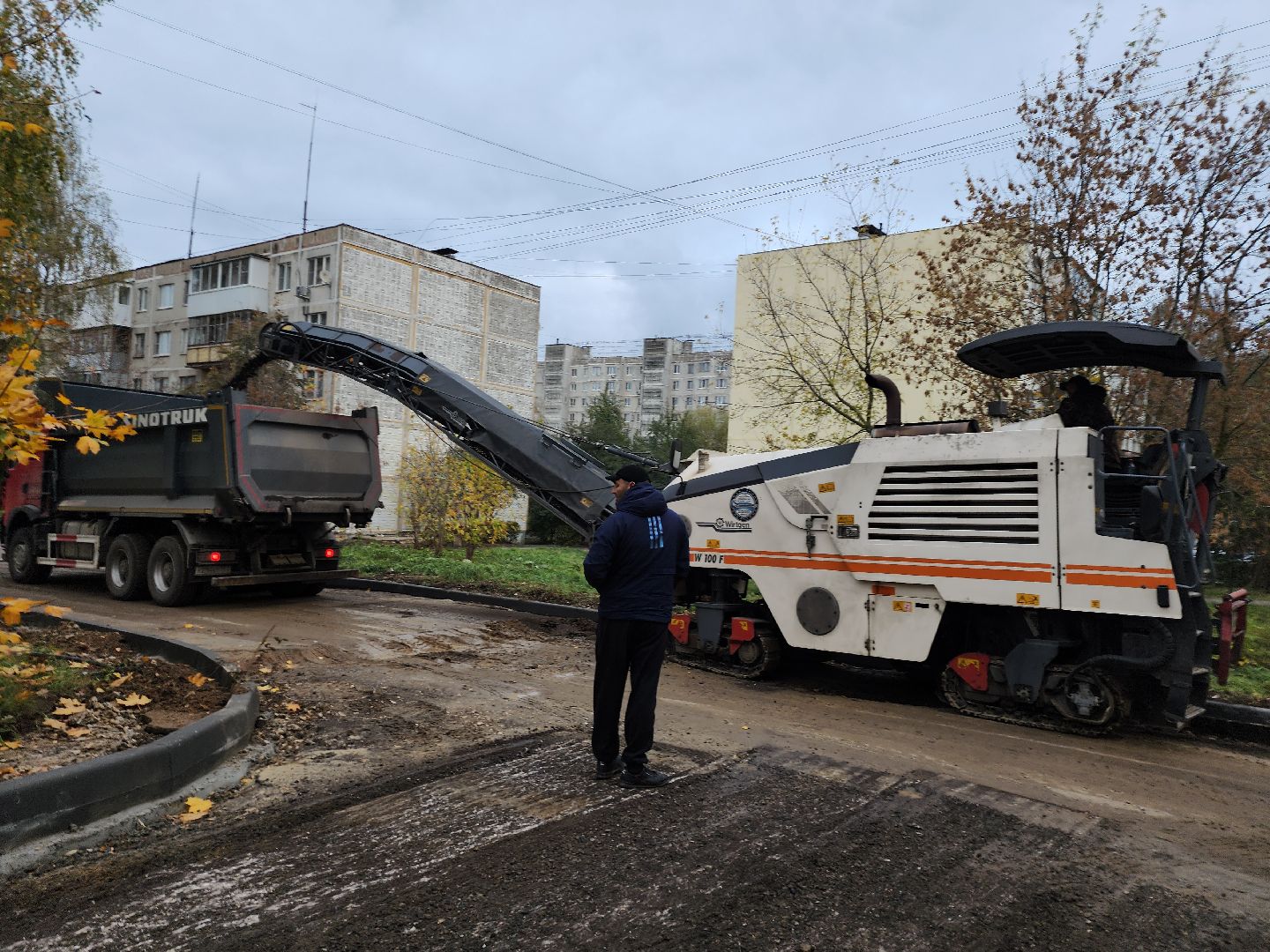 серпухов, подмосковье, комплексное благоустройство двора,