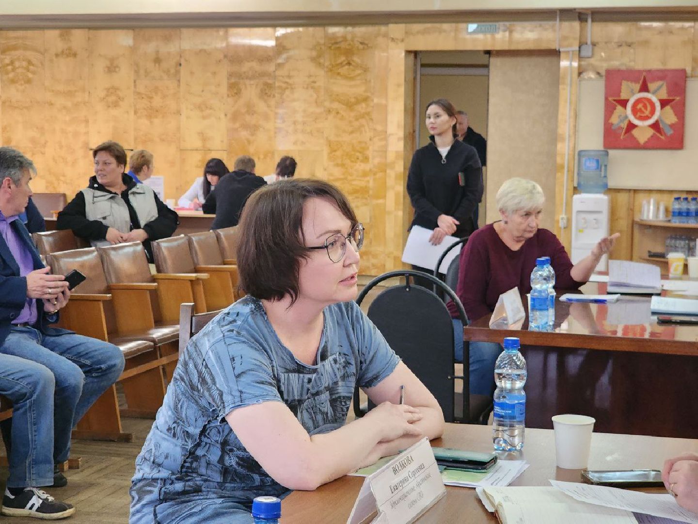 руза, рузский городской округ, тучково, выездная администрация, власть, глава округа, просьбы жителей, встреча с жителями, обращения граждан, выездная администрация на предприятии,